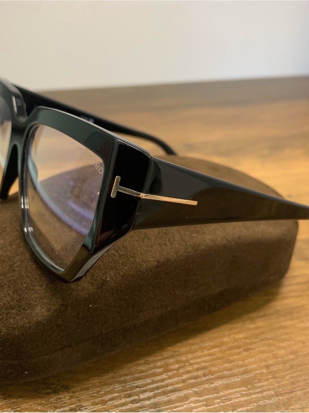 TOM FORD TF5951-B Col 001. Black
54mm Ladies Cateye Eyeglasses - Picture 4 of 9